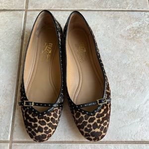 Authentic Salvatore Ferragamo flat shoes